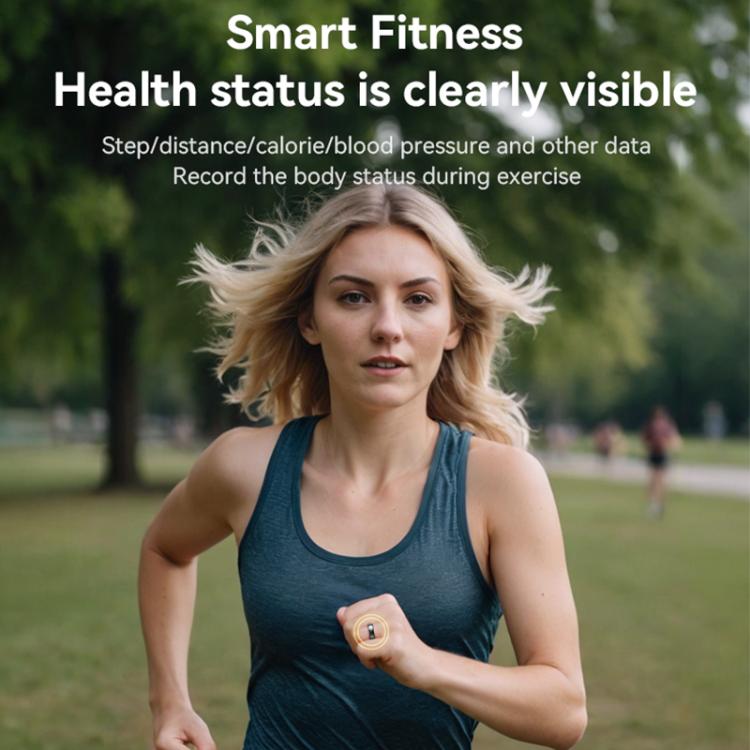 Yesido IO32 Health Monitor Smart Ring, Support Body Temperature / Heart Rate / Blood Pressure / Female Physiological Reminder