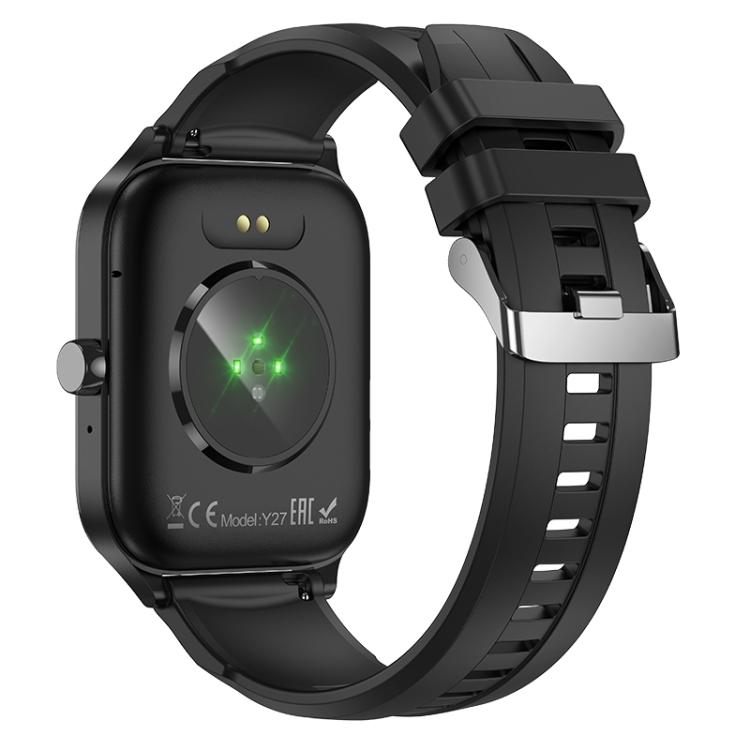 hoco Y27 1.95 inch Screen IPX4 Waterproof Smart Sports Watch, Call Version, Y27