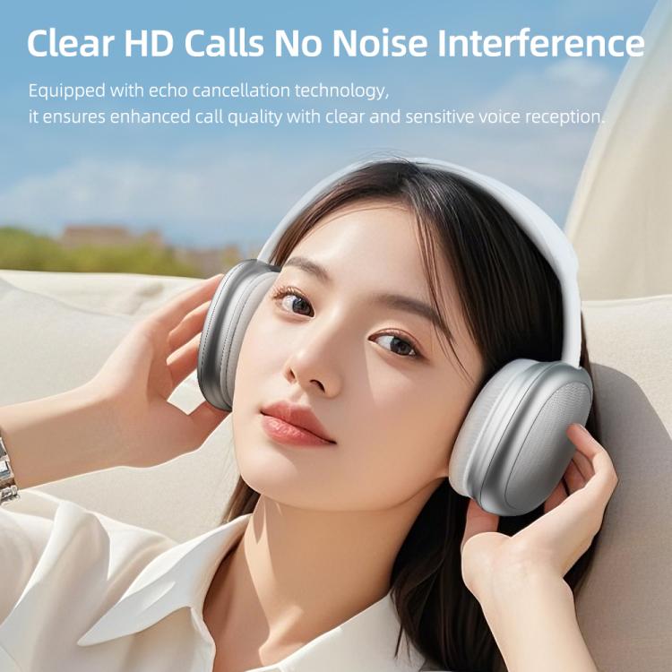 ROCK O5 Head-mounted Bluetooth 5.3 Wireless Headphones, O5 (Silver), O5 (Grey)