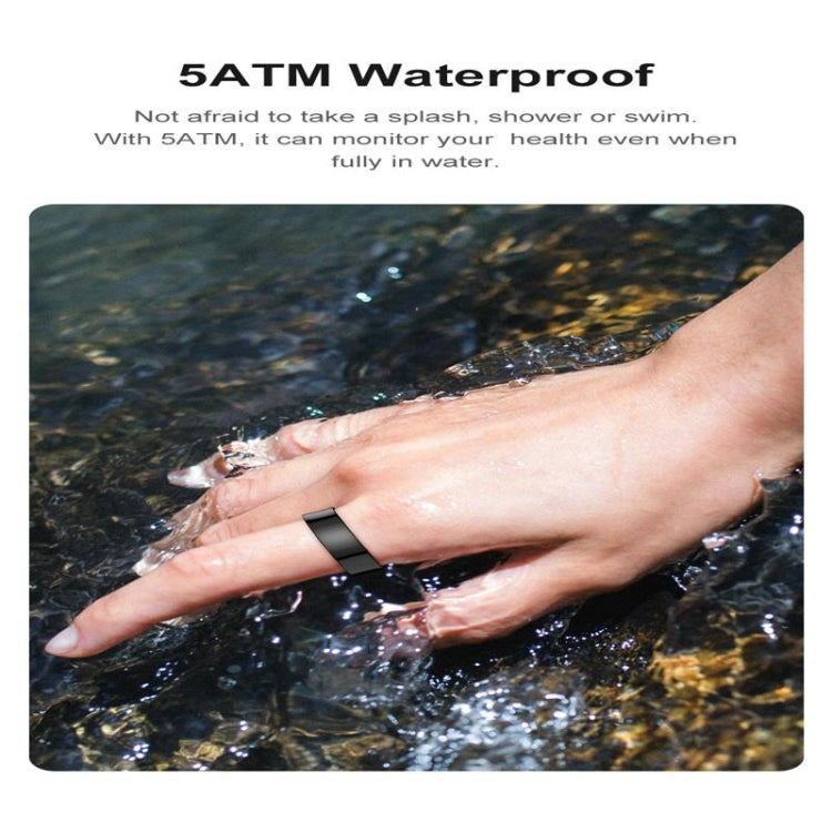 R09 SIZE 10 Smart Ring, Support Heart Rate / Blood Oxygen / Sleep Monitoring / Multiple Sports Modes