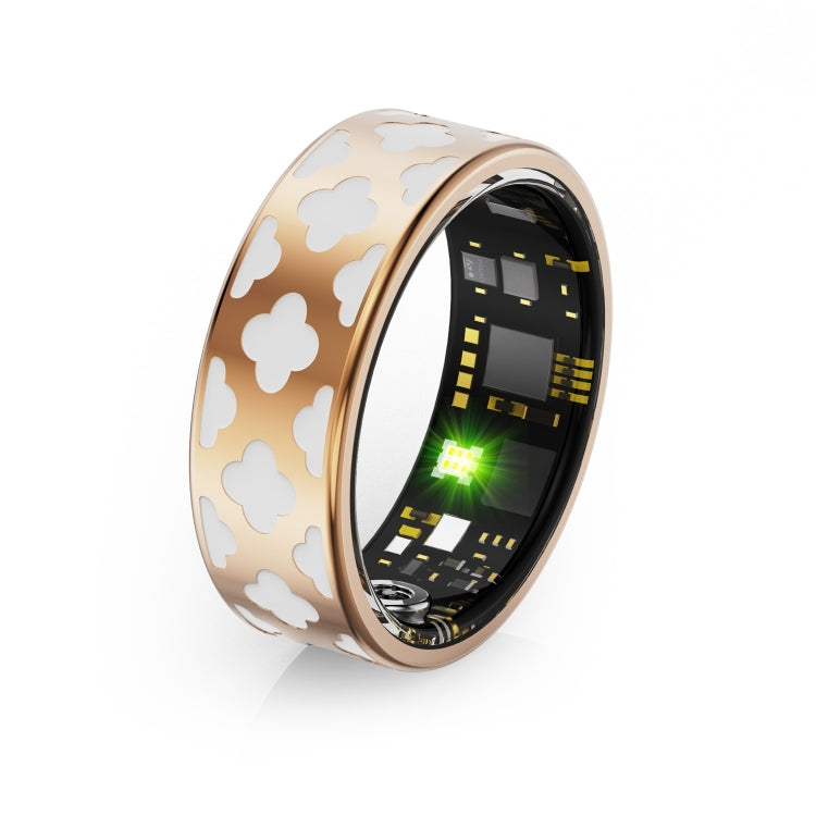 R10M SIZE 8 Smart Ring, Support Heart Rate / Blood Oxygen / Sleep Monitoring / Multiple Sports Modes