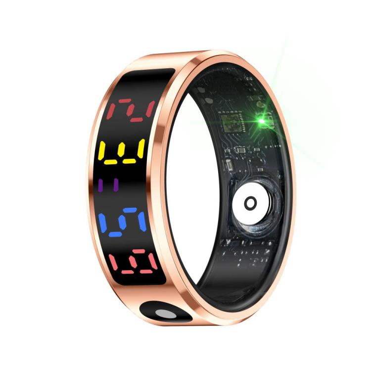 R12 SIZE 10 Smart Ring, Support Heart Rate / Blood Oxygen / Sleep / Multiple Sports Modes