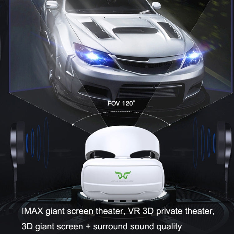 Mobile Phone 3D Virtual Reality VR Game Helmet Glasses With Headset